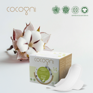 Hygienické vložky ze 100% certifikované organické bavlny NORMAL ULTRA PLUS